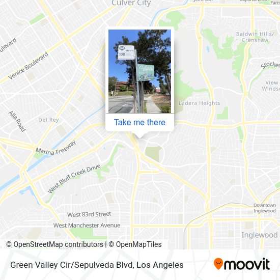 Green Valley Cir / Sepulveda Blvd map