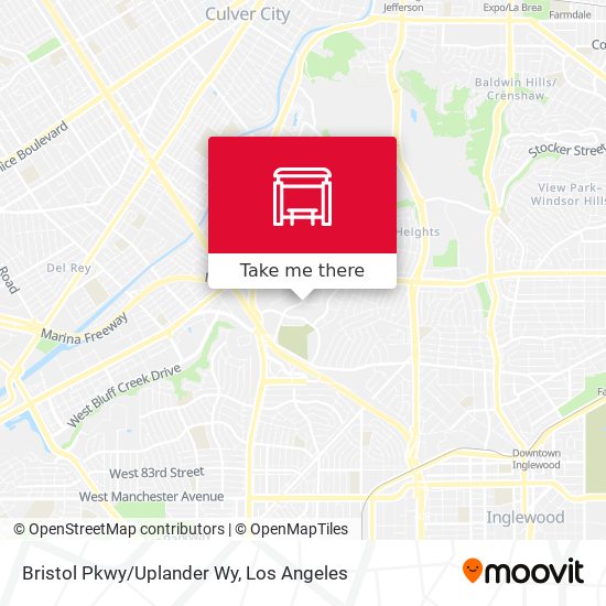 Bristol Pkwy/Uplander Wy map
