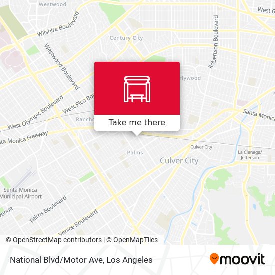 Mapa de National Blvd/Motor Ave