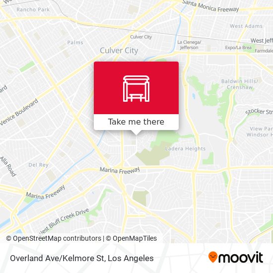 Mapa de Overland Ave/Kelmore St