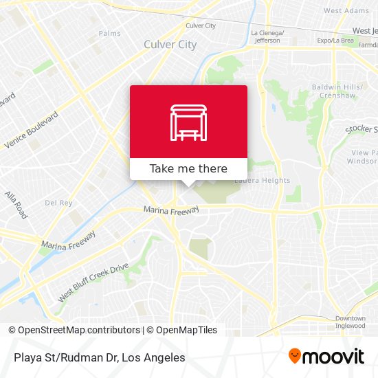 Playa St/Rudman Dr map