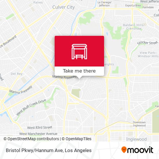 Bristol Pkwy/Hannum Ave map