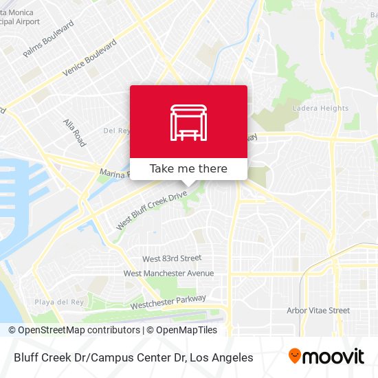 Bluff Creek Dr / Campus Center Dr map
