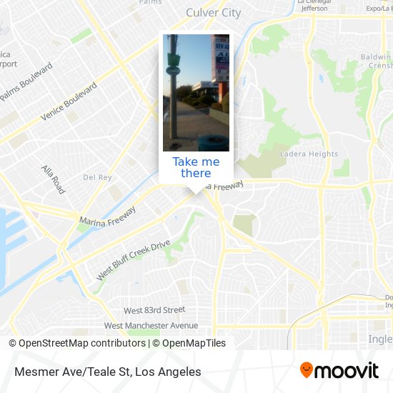Mapa de Mesmer Ave/Teale St