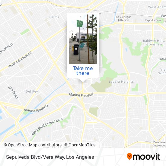 Mapa de Sepulveda Blvd/Vera Way