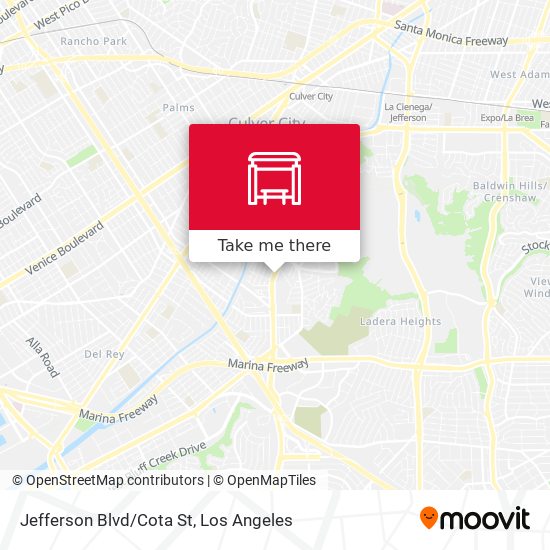 Jefferson Blvd/Cota St map