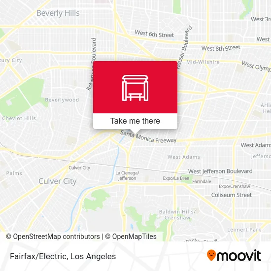 Fairfax/Electric map