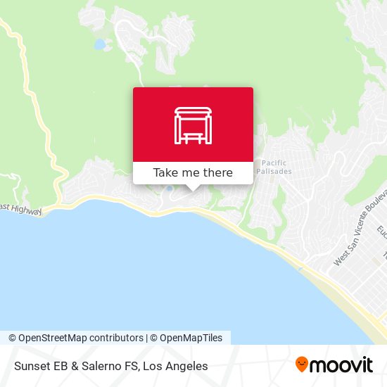Sunset EB & Salerno FS map