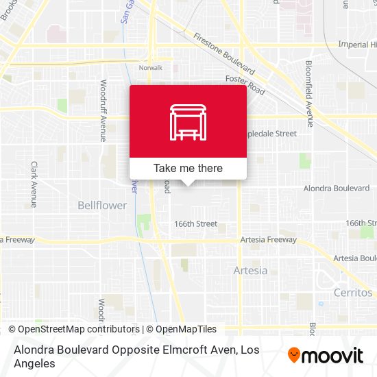 Alondra Boulevard Opposite Elmcroft Aven map