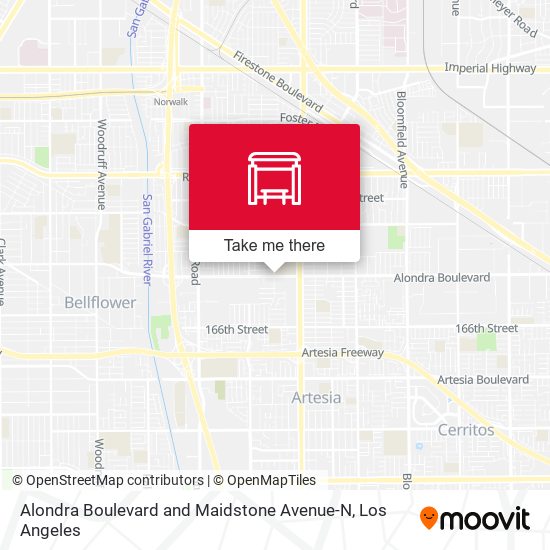 Mapa de Alondra Boulevard and Maidstone Avenue-N