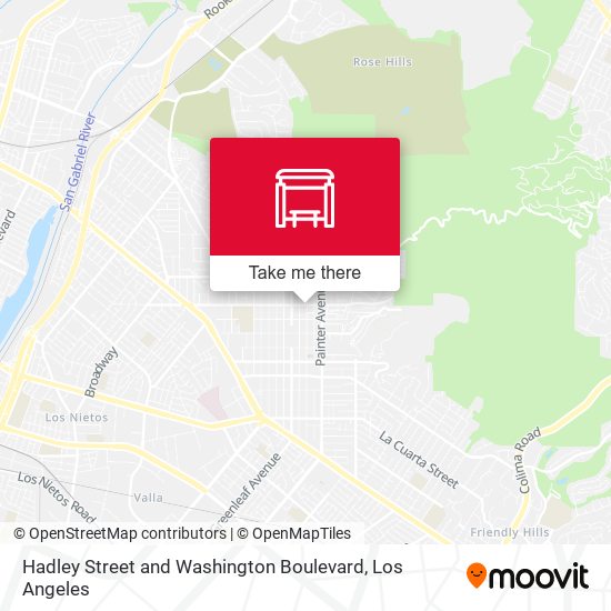 Mapa de Hadley Street and Washington Boulevard