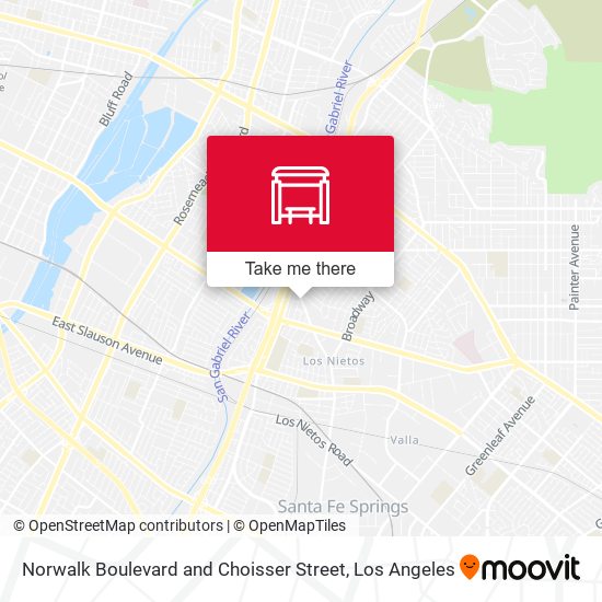 Mapa de Norwalk Boulevard and Choisser Street