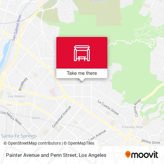 Mapa de Painter Avenue and Penn Street