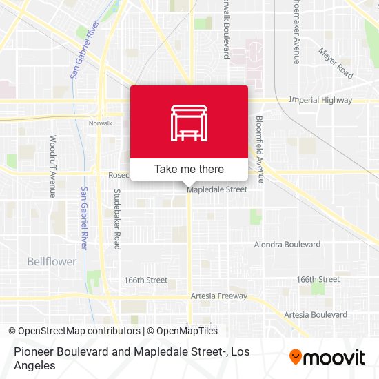 Mapa de Pioneer Boulevard and Mapledale Street-