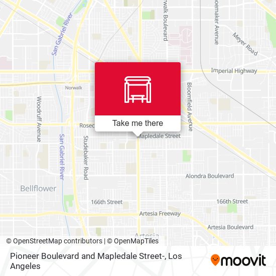 Mapa de Pioneer Boulevard and Mapledale Street-
