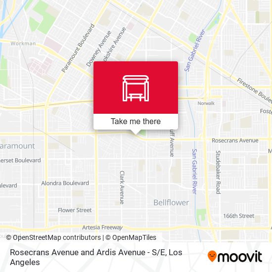 Rosecrans Avenue and Ardis Avenue - S / E map