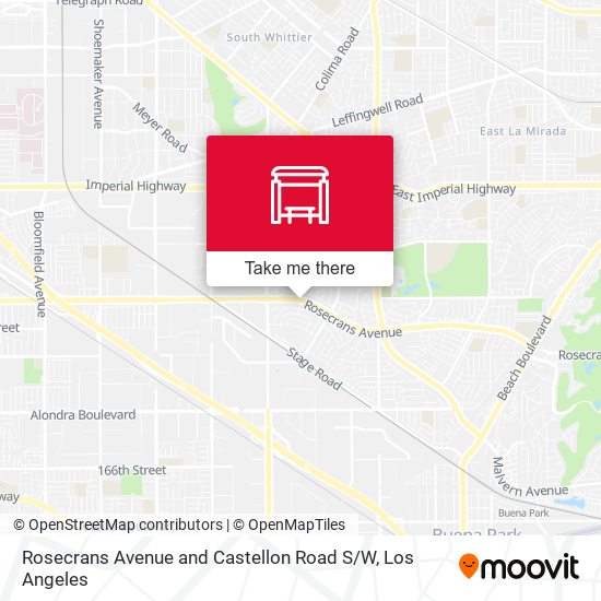 Rosecrans Avenue and Castellon Road S / W map