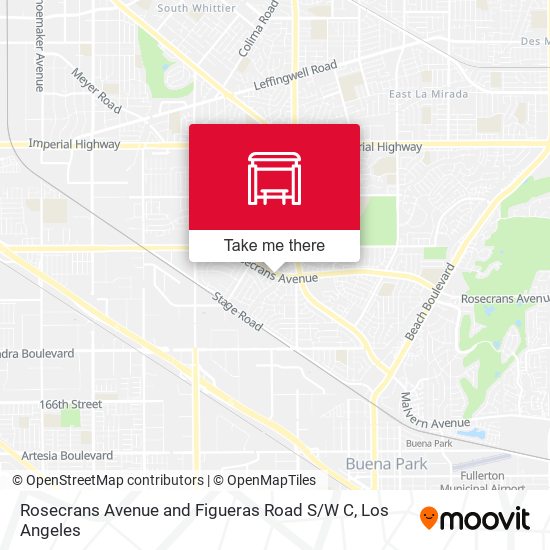 Rosecrans Avenue and Figueras Road S / W C map