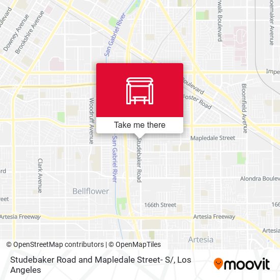 Studebaker Road and Mapledale Street- S/ map