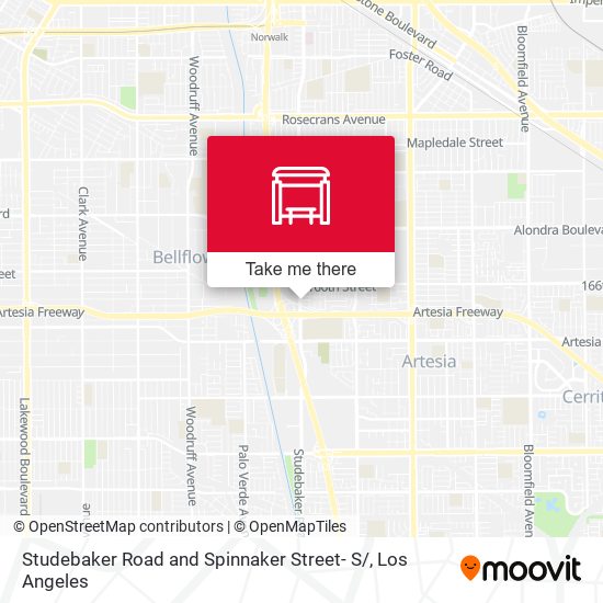 Studebaker Road and Spinnaker Street- S/ map