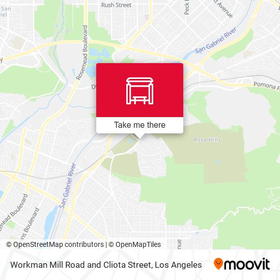 Mapa de Workman Mill Road and Cliota Street