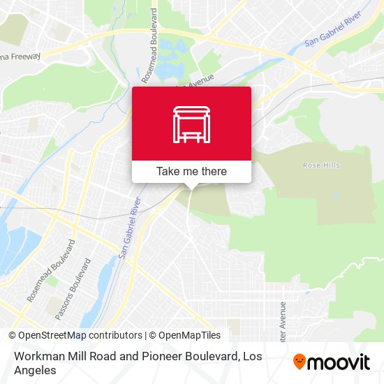 Mapa de Workman Mill Road and Pioneer Boulevard