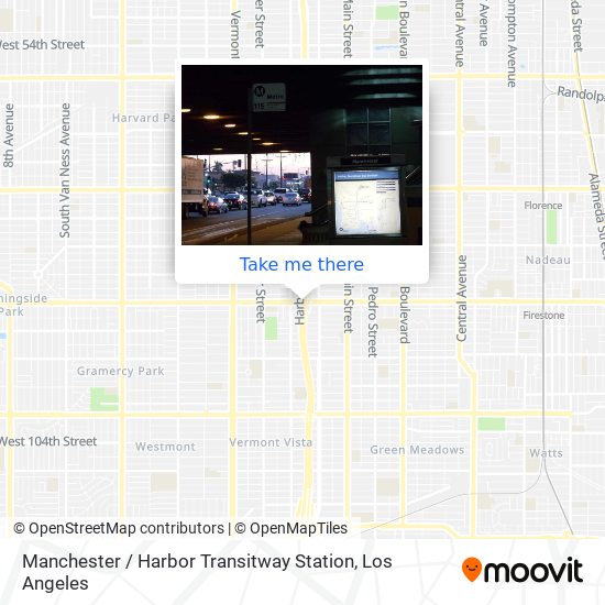 Mapa de Manchester / Harbor Transitway Station