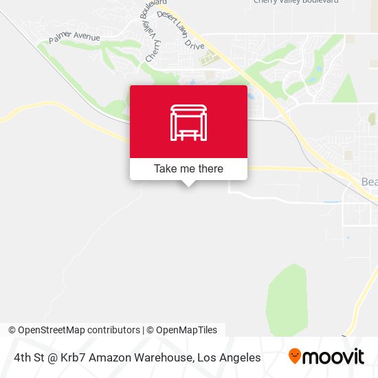 4th St @ Krb7 Amazon Warehouse map