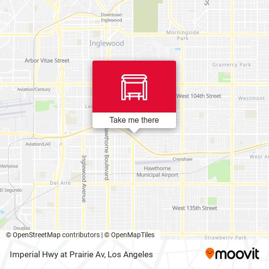Mapa de Imperial Hwy at Prairie Av