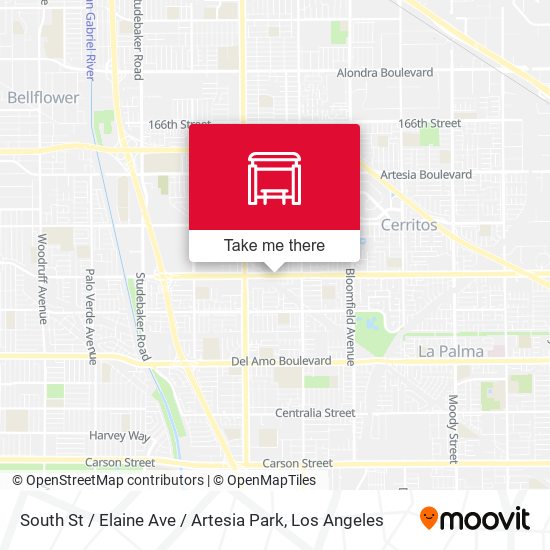 South St / Elaine Ave / Artesia Park map