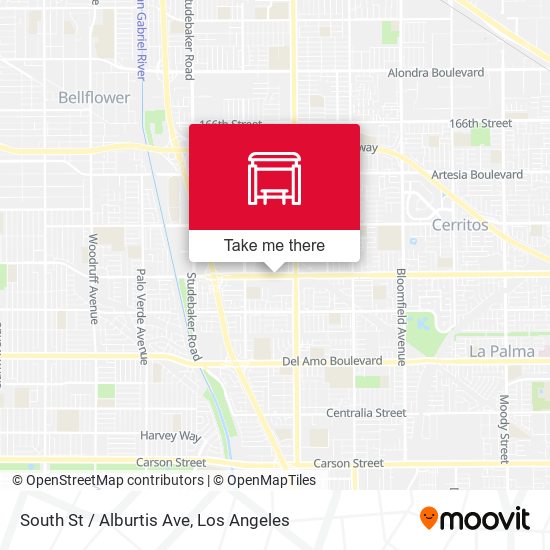 South St / Alburtis Ave map