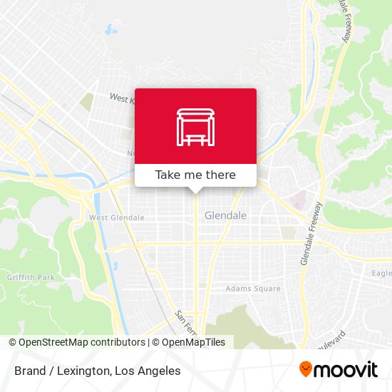 Mapa de Brand / Lexington