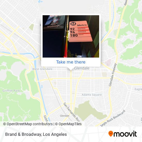 Brand & Broadway map