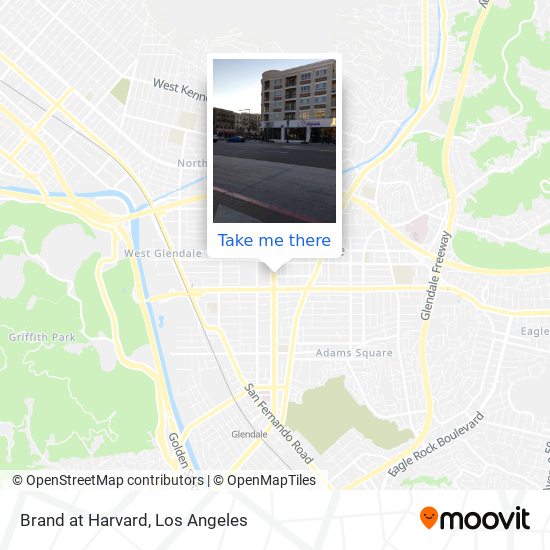 Mapa de Brand at Harvard