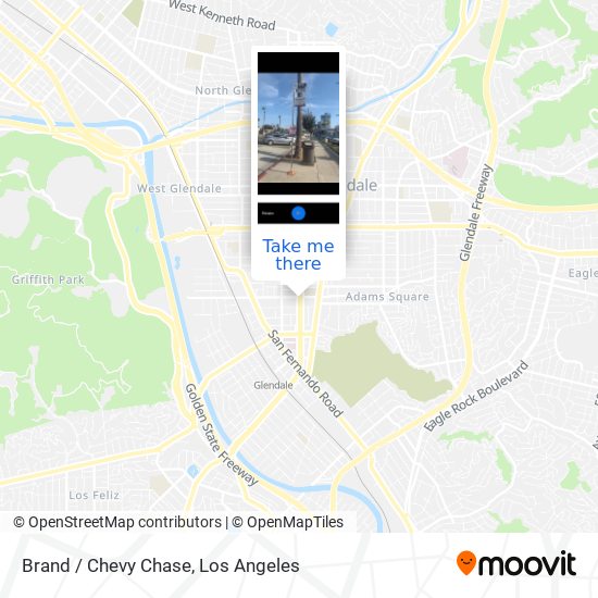 Mapa de Brand / Chevy Chase