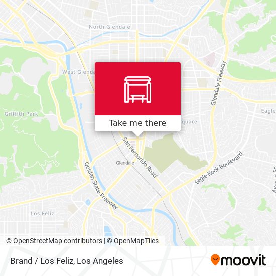 Mapa de Brand / Los Feliz