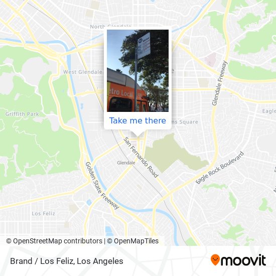 Brand / Los Feliz map