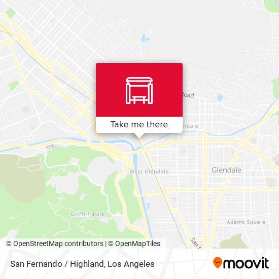 San Fernando / Highland map