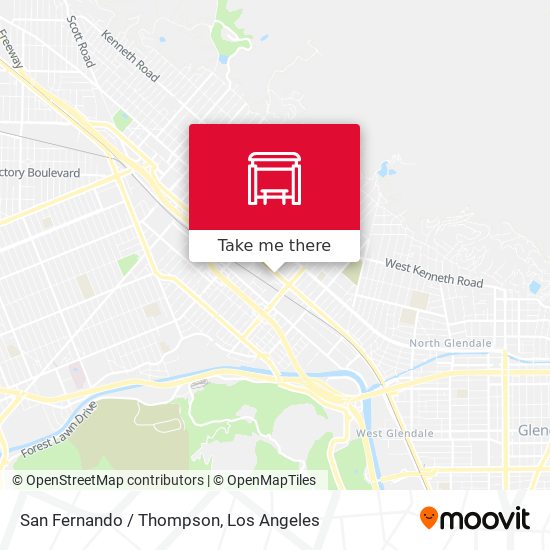 Mapa de San Fernando / Thompson