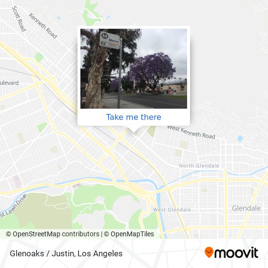 Mapa de Glenoaks / Justin