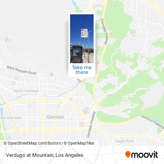 Mapa de Verdugo at Mountain