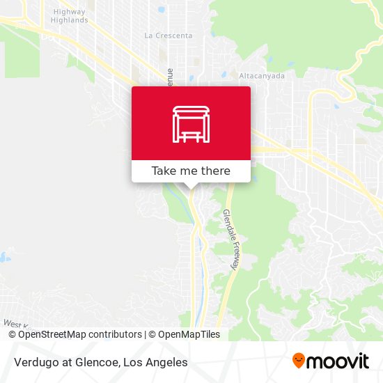 Verdugo at Glencoe map