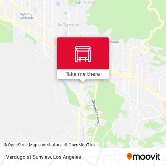 Mapa de Verdugo at Sunview