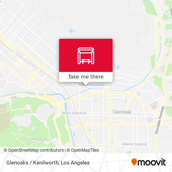Glenoaks / Kenilworth map