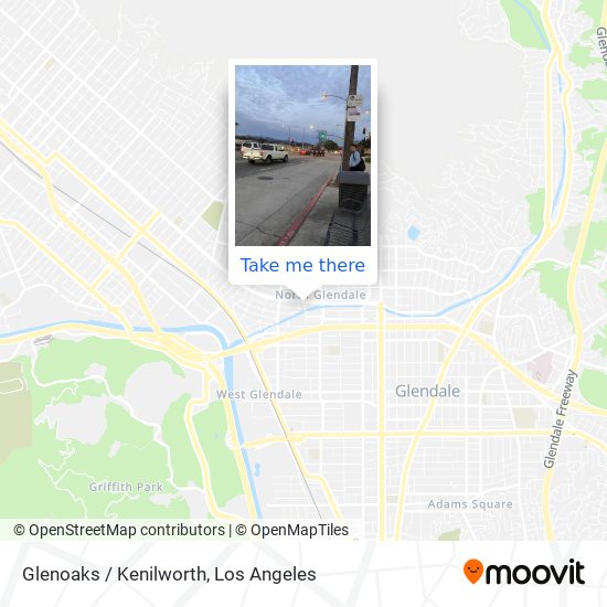 Mapa de Glenoaks / Kenilworth
