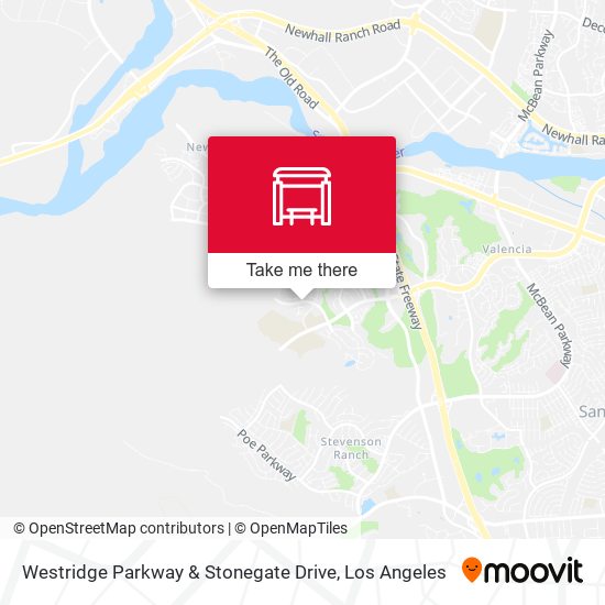 Mapa de Westridge Parkway & Stonegate Drive