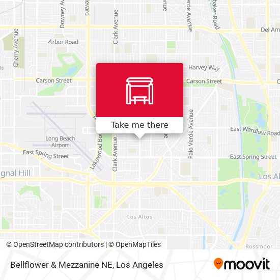 Mapa de Bellflower & Mezzanine NE