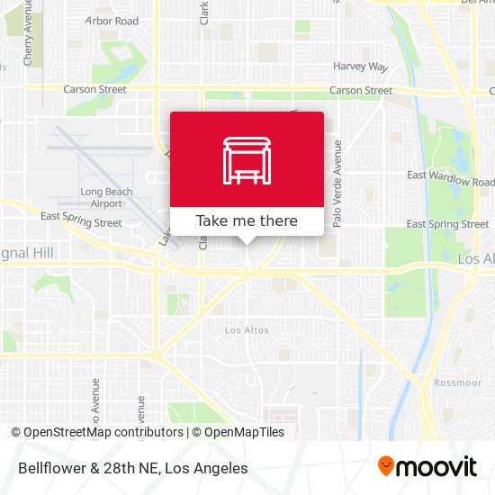 Mapa de Bellflower & 28th NE