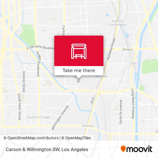 Mapa de Carson & Wilmington SW