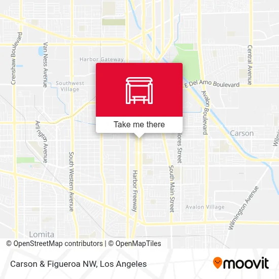 Carson & Figueroa NW map